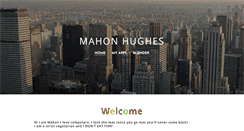 Desktop Screenshot of mahonhughes.com